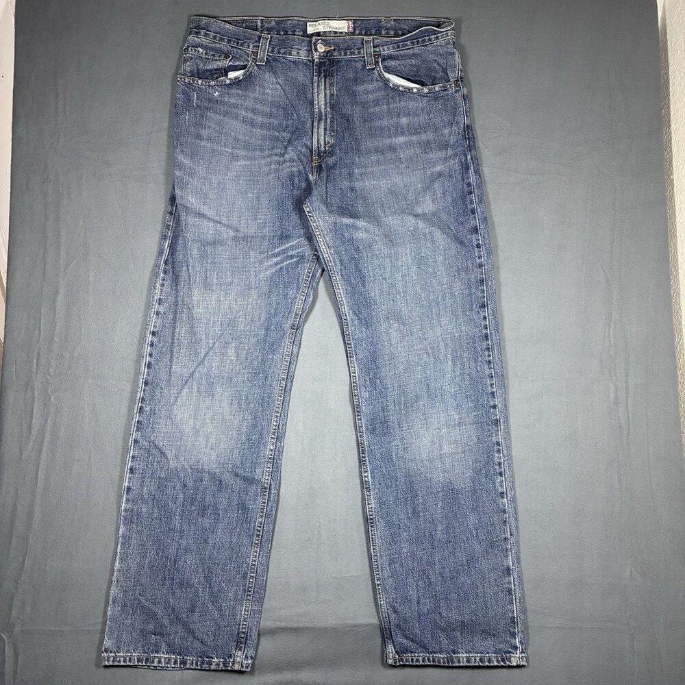 Levi's 559 Relaxed Straight Stretch Men's Jeans Size 38x34 - Medium Wash